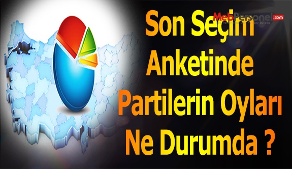 Son Seçim Anketinde Partilerin Oyları Ne Durumda ?