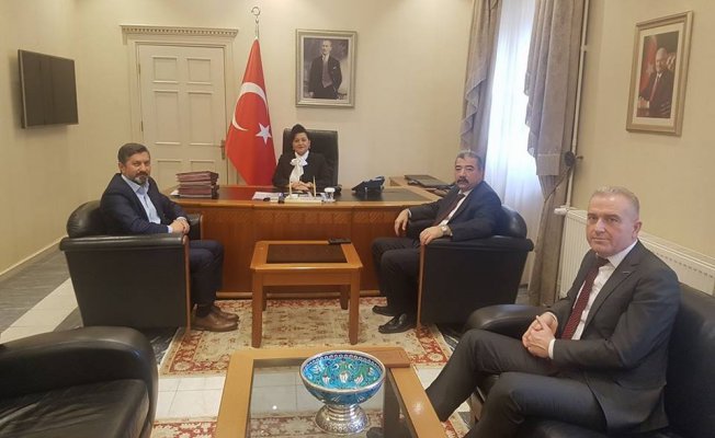Mürsel ÖZATA'dan Eski MEB Müsteşarı Muğla Valisine Ziyaret