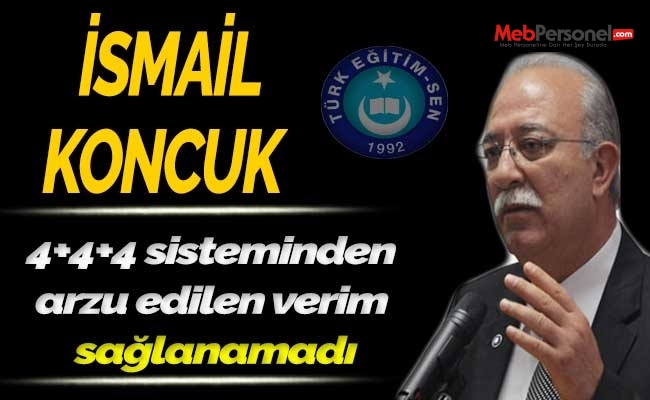 4+4+4 sisteminden arzu edilen verim sağlanamadı