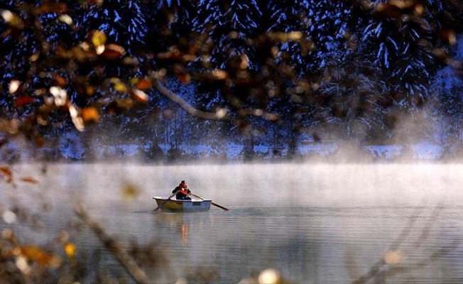 Artvin'in Karagöl'leri beyaza büründü