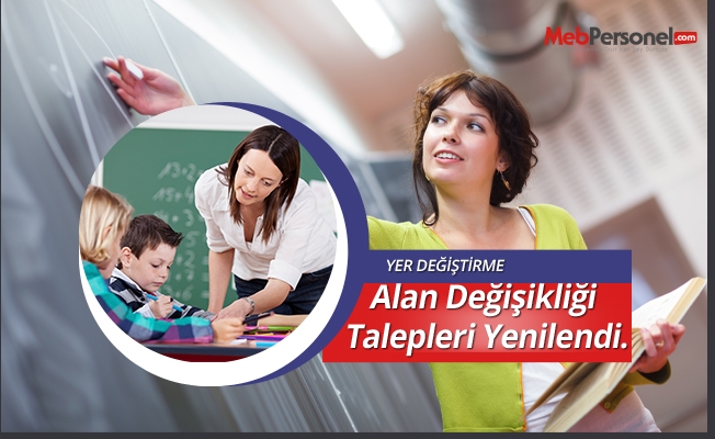 Alan Değişikliği Talepleri Yenilendi.