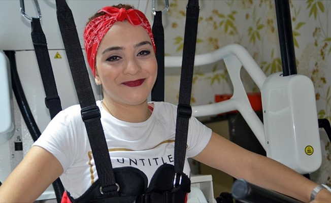 Kazadan 14 yıl sonra ayağa kalktı