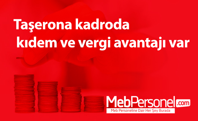 Taşerona kadroda kıdem ve vergi avantajı var