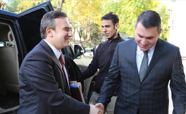 Siirt Belediyesine görevlendirilen Taşkın göreve başladı