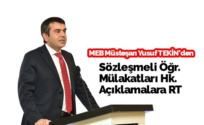 MEB'den Sözleşmeli Öğretmenlik Mülakatları Hakkında Açıklama