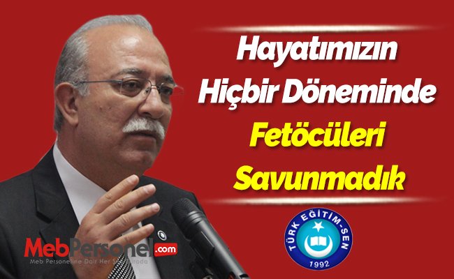 Koncuk: ''Hayatımızın Hiçbir Döneminde Fetöcüleri Savunmadık''