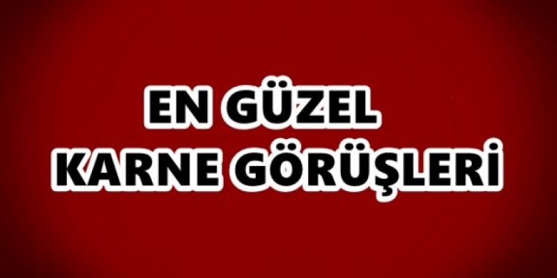 2020-2021 1. Dönem Sonu Öğretmen Karne Görüşleri