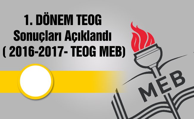 TEOG Sonuçları Açıklandı ( 2016-2017- TEOG MEB)