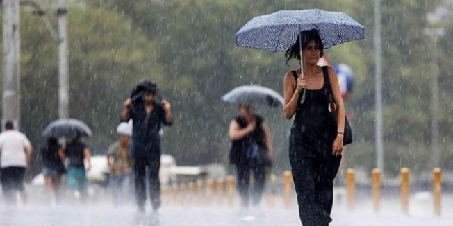 Meteoroloji'den  şiddetli yağış uyarısı-Haritalı