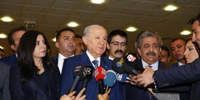 MHP Lideri Bahçeli: Bakanlar, FETÖ'nün seçmen ayağını takip etti mi?