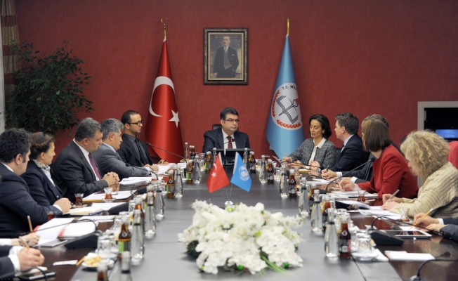 Bakan Yardımcısı Erdem, UNICEF heyetini kabul etti