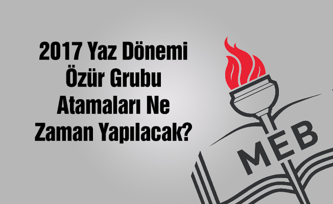 Yaz Dönemi Özür Grubu Atamaları Ne Zaman?