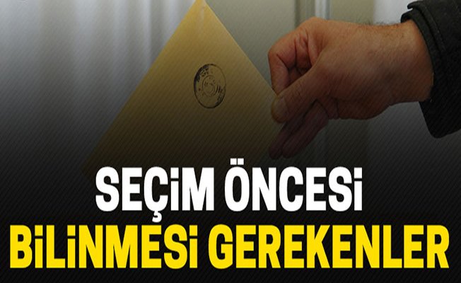 YSK'dan seçim öncesi bilinmesi gerekenler uyarısı