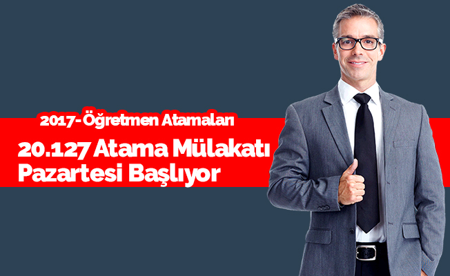 20 Bin Öğretmen Ataması İçin Pazartesi Mülakatlar Başlıyor