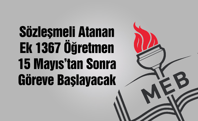 Sözleşmeli Öğretmen Ek Atamasına İlişkin Duyuru