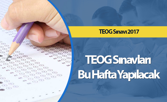 TEOG Sınavları Bu Hafta Yapılacak
