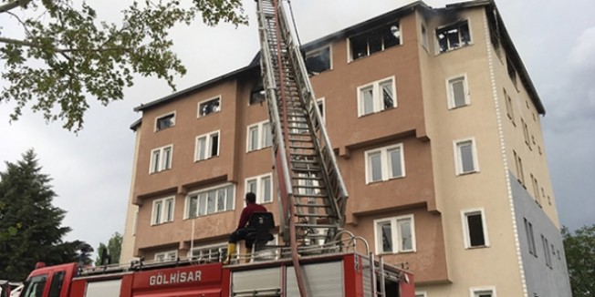 FETÖ'nün kapatılan dershanesinde yangın çıktı