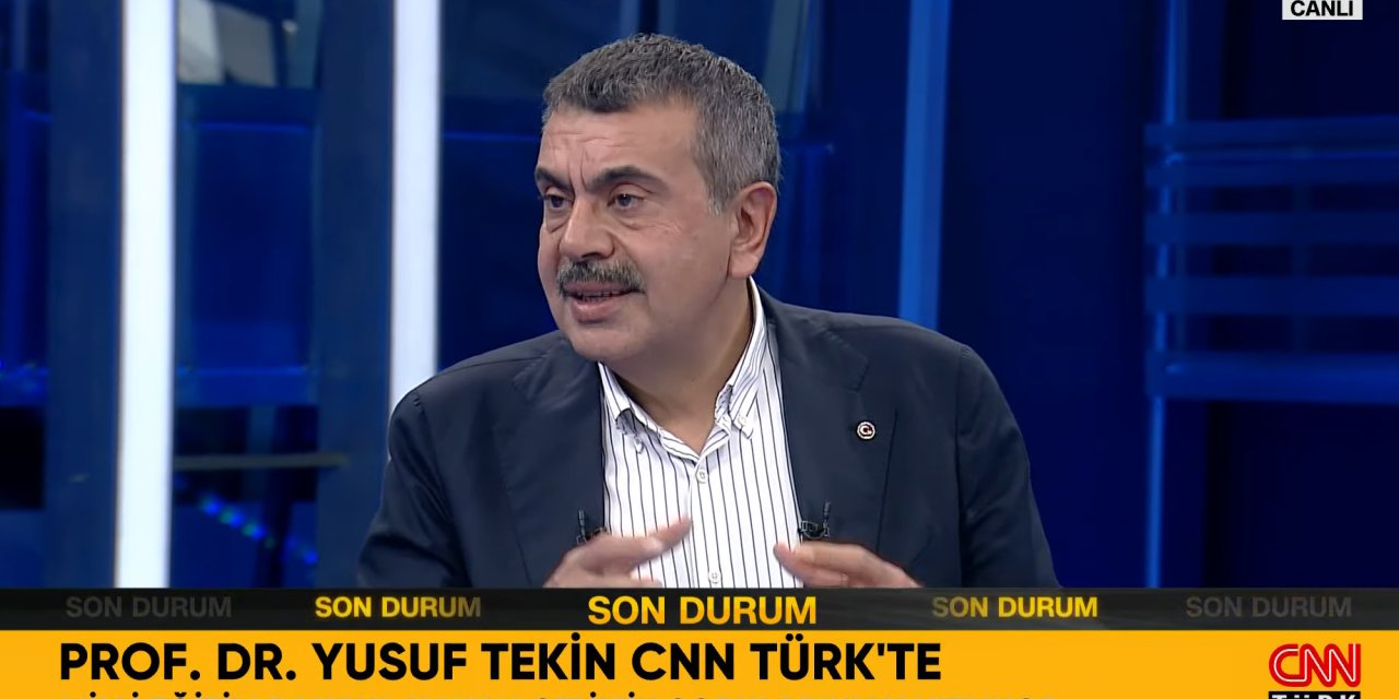 Bakan Tekin açıkladı: Sonuçlar e devletten bir süreliğine neden erişime açıldı?