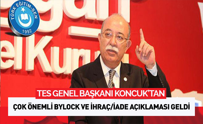 İsmail Koncuk'tan Bylock Açıklaması