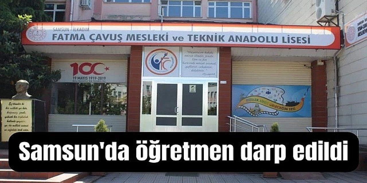 Öğretmen Okulda Yiyecek Satışı Yapan Kişi Tarafından Darp Edildi