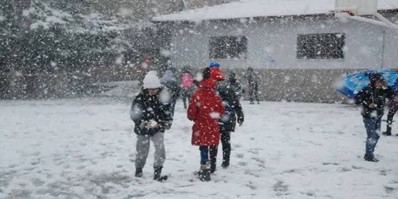 14 Şubat Cuma günü 16 İlimizde Okullar Tatil Edildi