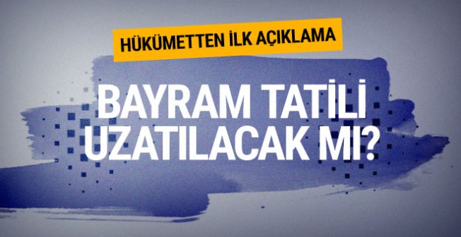Kurban Bayramı tatili uzatılacak mı? Bakan Kurtulmuş açıkladı