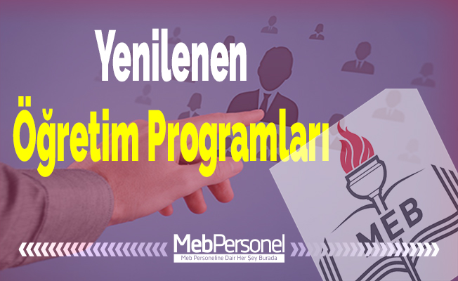Yenilenen Öğretim Programları