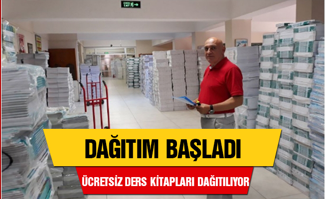 2017-2018 Dönemi Ücretsiz Ders Kitaplarının Dağıtımı Başladı.