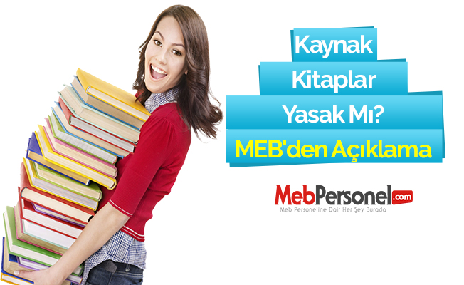 Kaynak Kitaplar Yasak Mı? MEB'den Açıklama Geldi