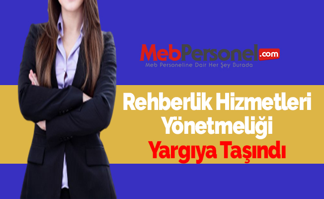 Rehberlik Hizmetleri Yönetmeliği Yargıya Taşındı