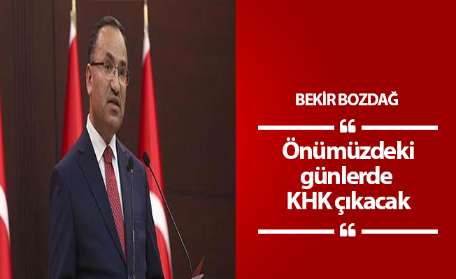 Önümüzdeki günlerde KHK çıkacak