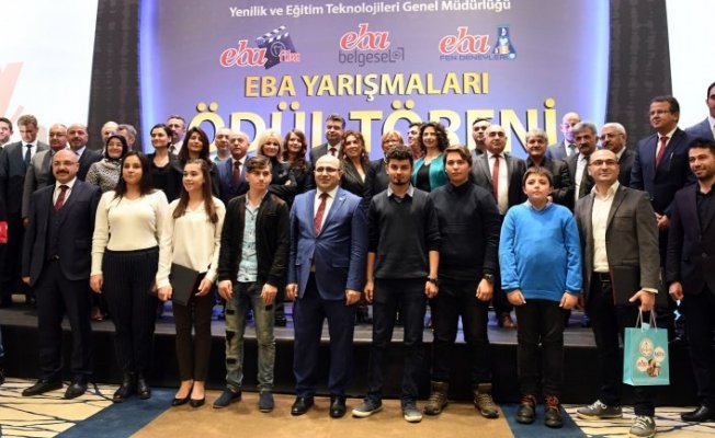 EBA yarışmalarında ödüller sahiplerini buldu