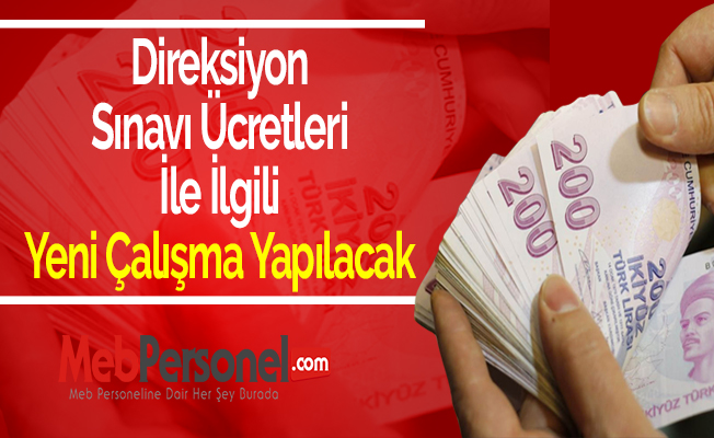 Direksiyon Sınavı Ücretleri İle İlgili Yeni Çalışma Yapılacak