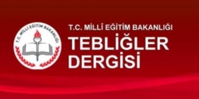 Kasım Ayı Tebliğler Dergisi Yayımlandı