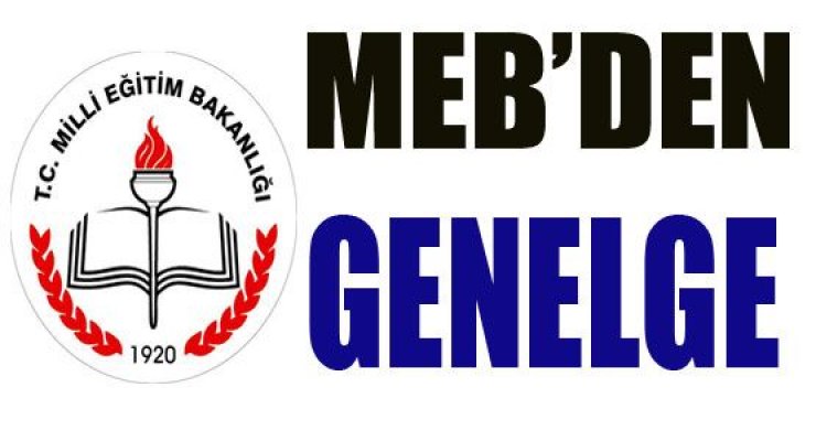MEB'den Yeni Genelge