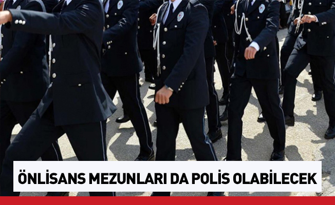 Önlisans Mezunlarına Polis Olma Yolu Açıldı