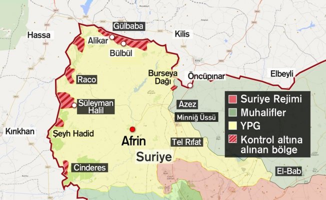 TSK'dan Afrin açıklaması: Öldürülen terörist sayısı...