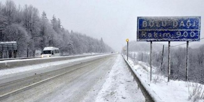 Nisan ayında kar yağdı!