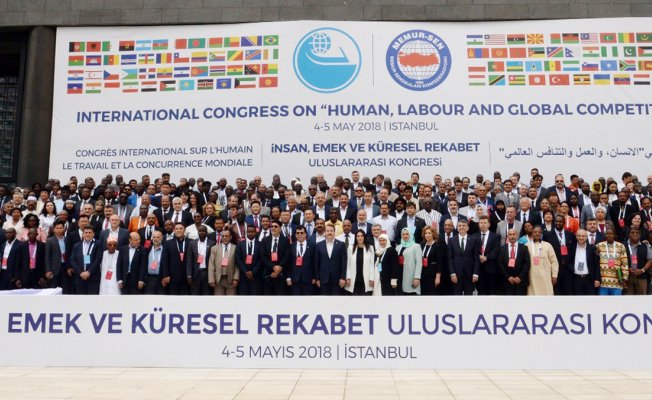 'İnsan, Emek ve Küresel Rekabet' Uluslararası Kongresi İstanbul'da başladı