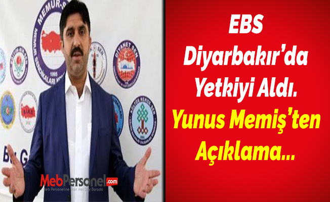 EBS Diyarbakır’da Yetkiyi Aldı