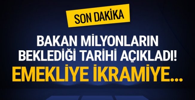 Emeklilere bayram ikramiyesi haziran ayı başında ödenecek