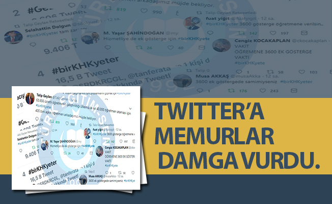 TWITTER’A MEMURLAR DAMGA VURDU.