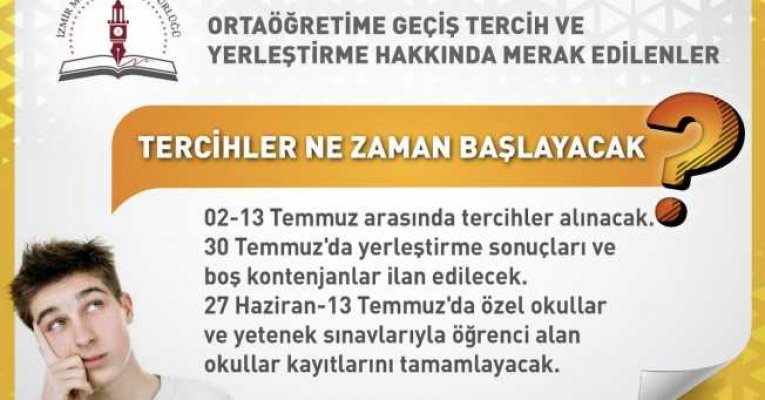 İzmir İl MEM'den LGS tercihleri için harika yol haritası