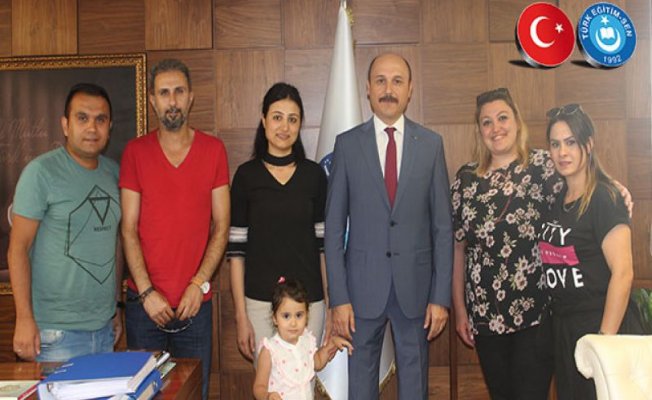 ÜCRETLİ ÖĞRETMENLER TÜRK EĞİTİM-SEN'İ ZİYARET ETTİ