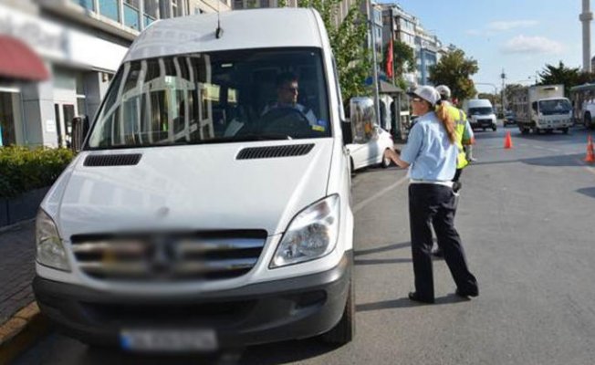 81 ilde 647 okul servisi trafikten men edildi