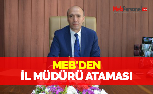 Kilis İl Milli Eğitim Müdürlüğüne  Muhammet Şahinkaya Atandı