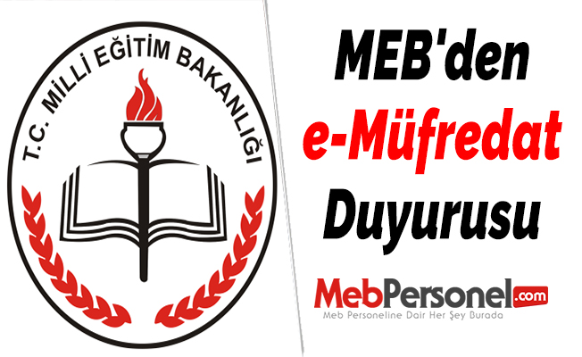 MEB'den e-Müfredat Duyurusu
