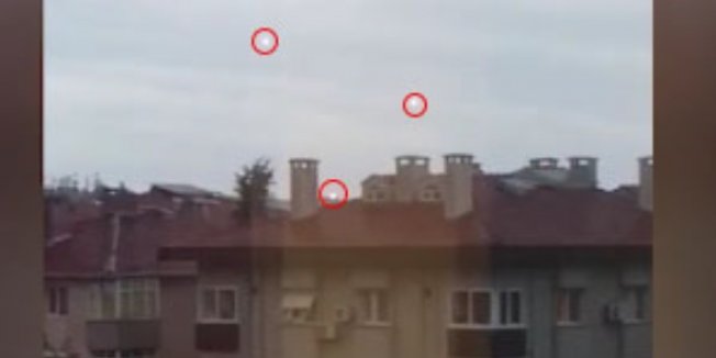 İstanbul semalarında gizemli görüntü