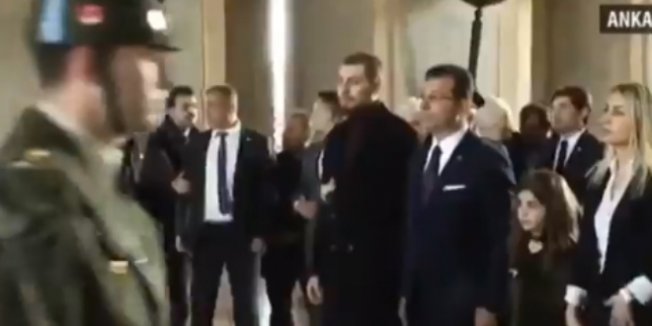 Mazbatayı almadı ama Anıtkabir defterini 'Başkan' olarak imzaladı