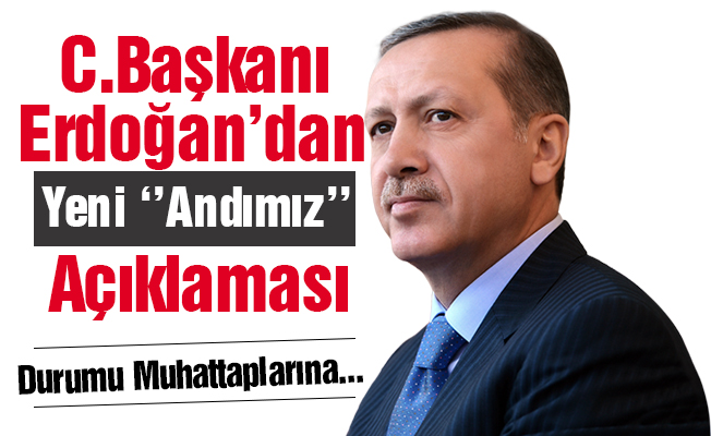 Cumhurbaşkanı Erdoğan'dan Andımız Açıklaması